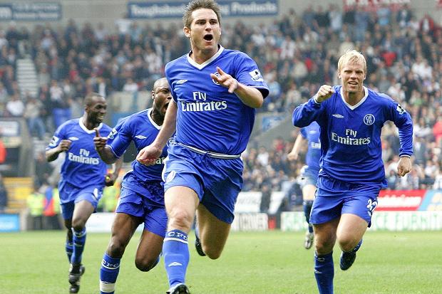A Frank Lampard brace against Bolton sealed Chelsea their first top flight title in 50 years. 
