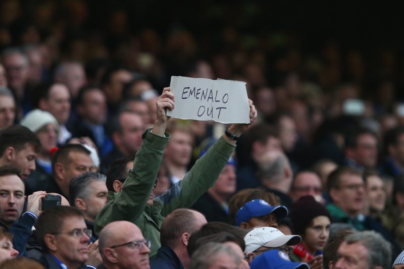 A fan demanding Michael Emenalo to be left redundant.