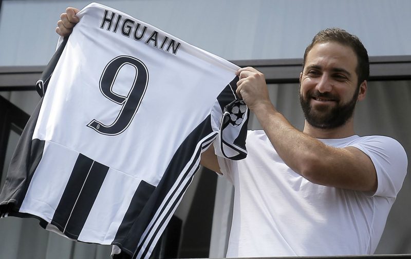 Gonzalo Higuain became the world's third most expensive player following his big-money move to Juventus.