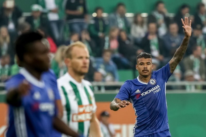 VIENNA, AUSTRIA - JULY 16: Kenedy of Chelsea in action during an friendly match between SK Rapid Vienna and Chelsea F.C. at Allianz Stadion on July 16, 2016 in Vienna, Austria. (Photo by Matej Divizna/Getty Images)