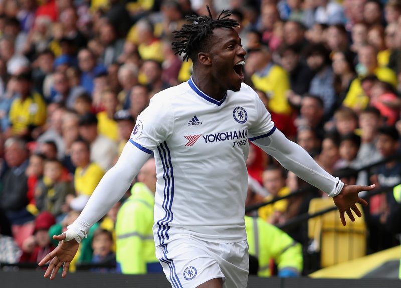 Michy Batshuayi has scored just one goal in the league for Chelsea.
