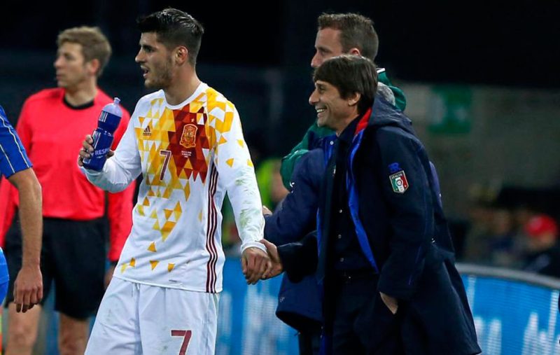 Antonio Conte could prioritize signing Romelu Lukaku over Alvaro Morata.
