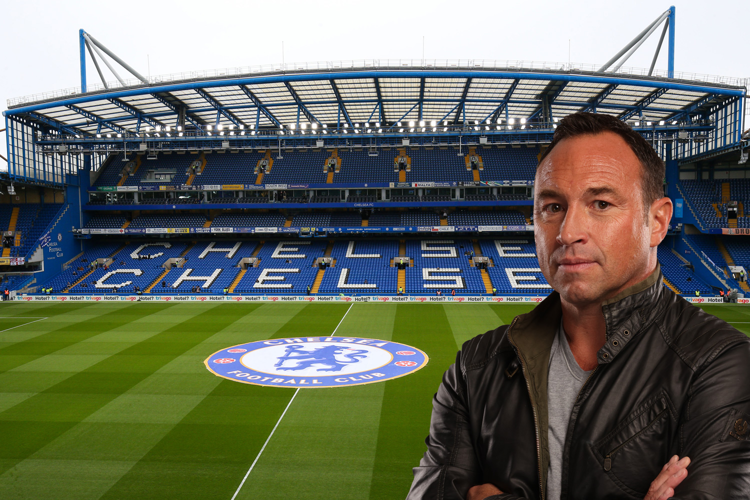 Jason Cundy at Stamford Bridge.