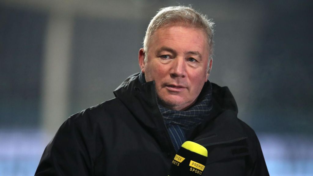 Ally McCoist doing punditry.