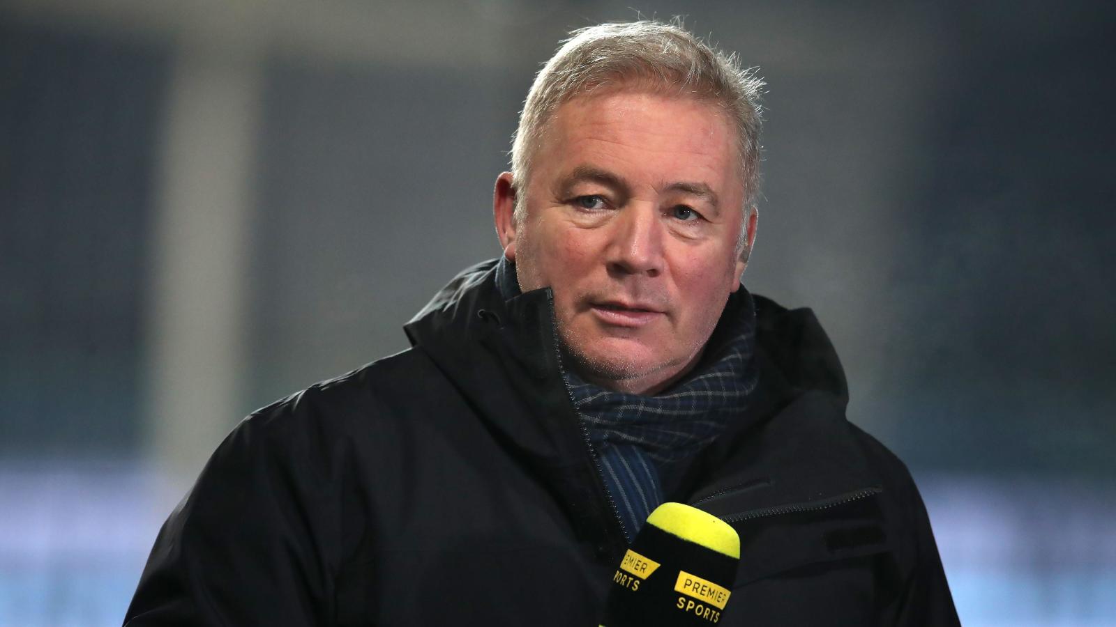 Ally McCoist doing punditry.