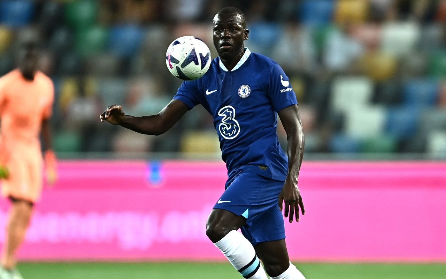 Kalidou Koulibaly playing for Chelsea.