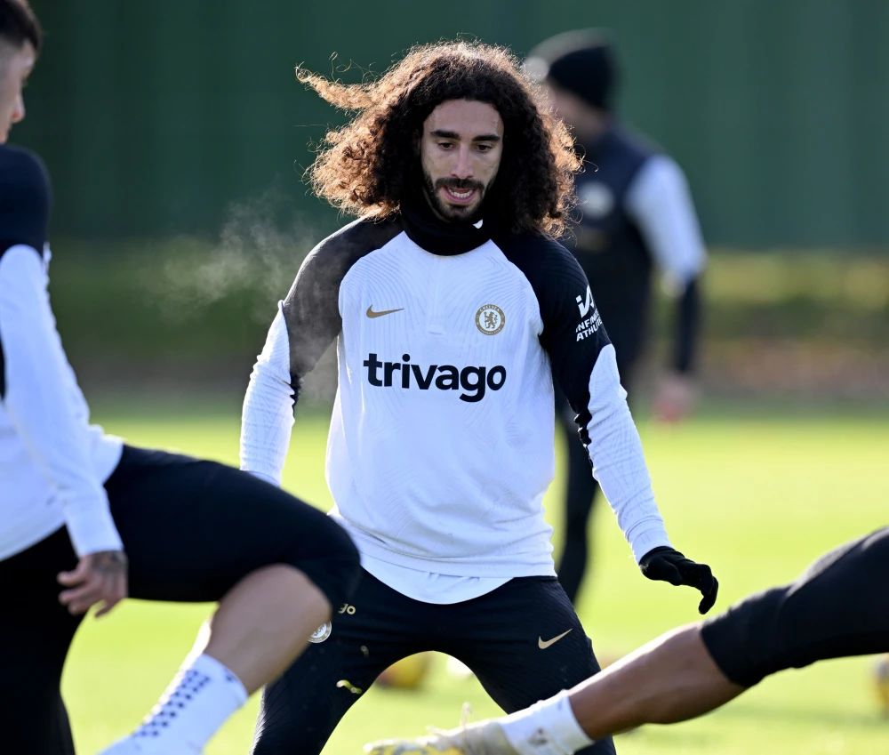 Marc Cucurella in Chelsea preseason.