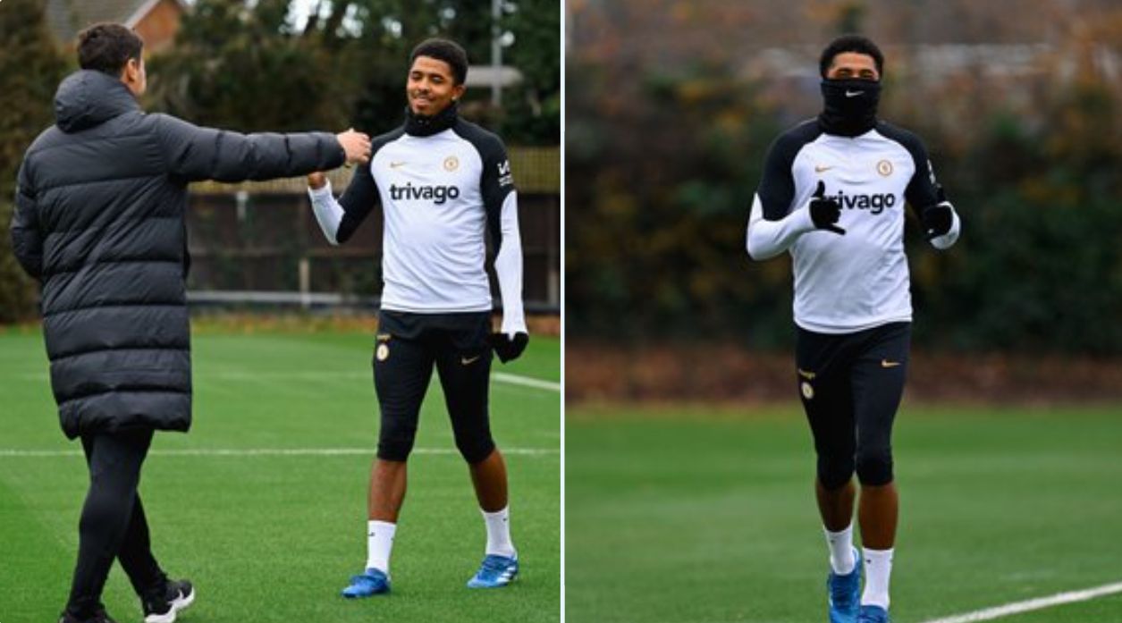 Wesley Fofana starting his rehab at Cobham
