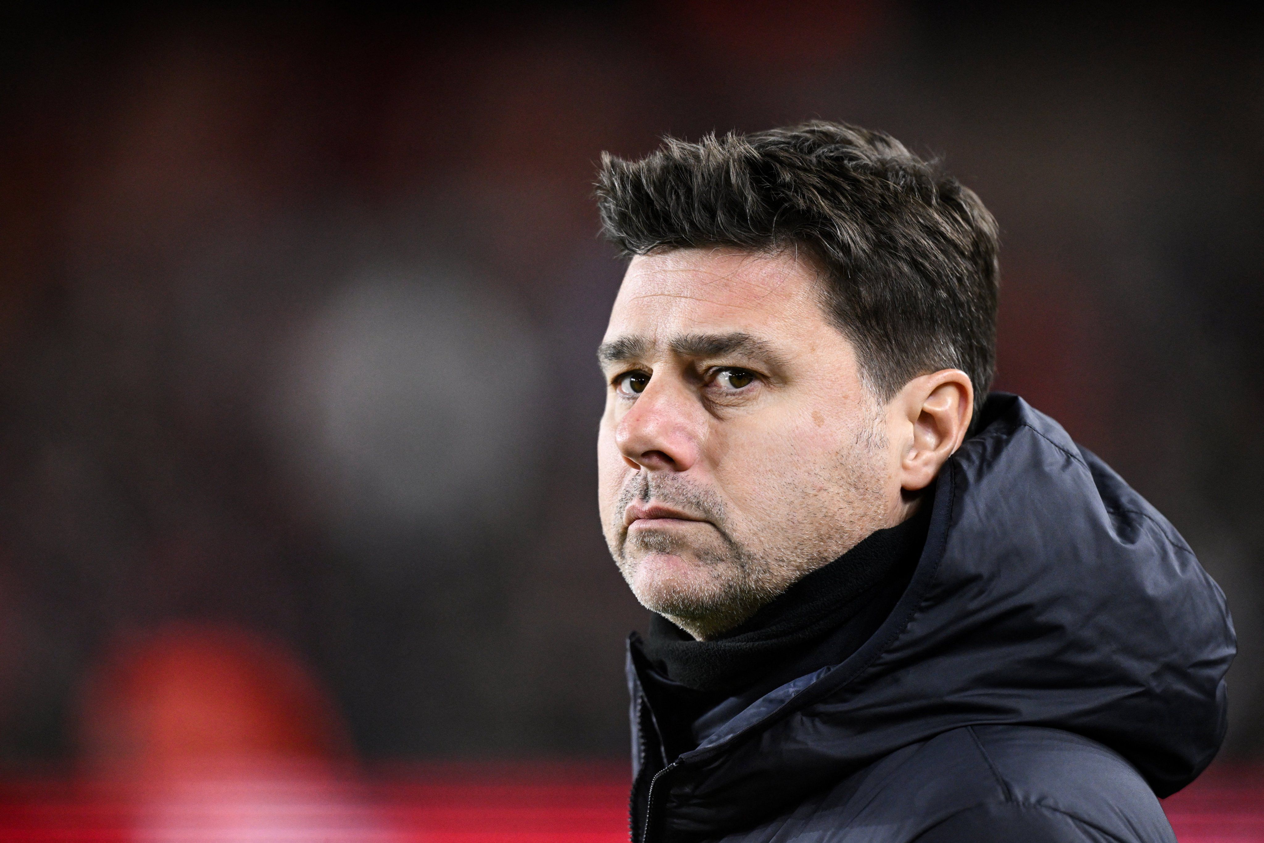 Mauricio Pochettino looks wistful.