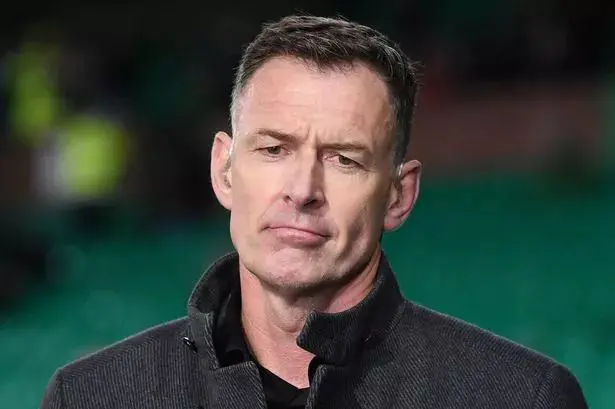 Chris Sutton doing punditry.