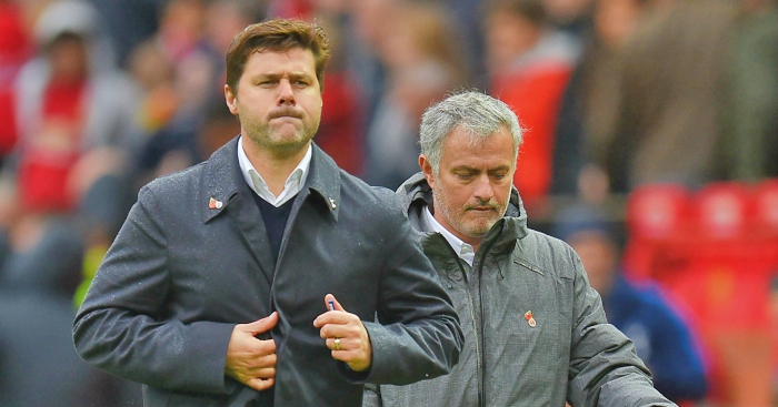 Jose Mourinho and Mauricio Pochettino facing off against each other