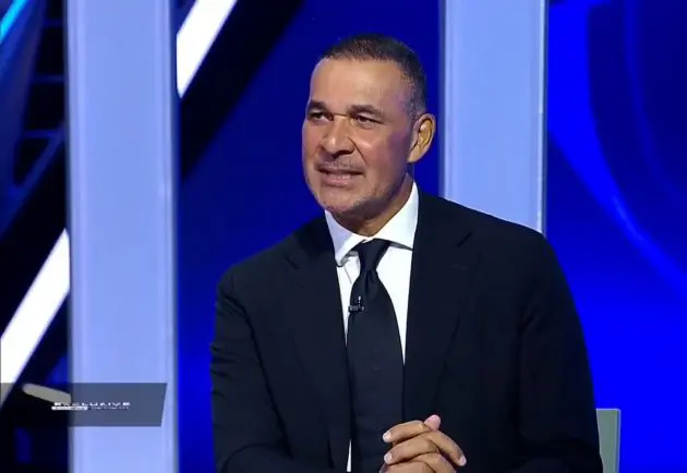 Ruud Gullit speaks as a pundit.