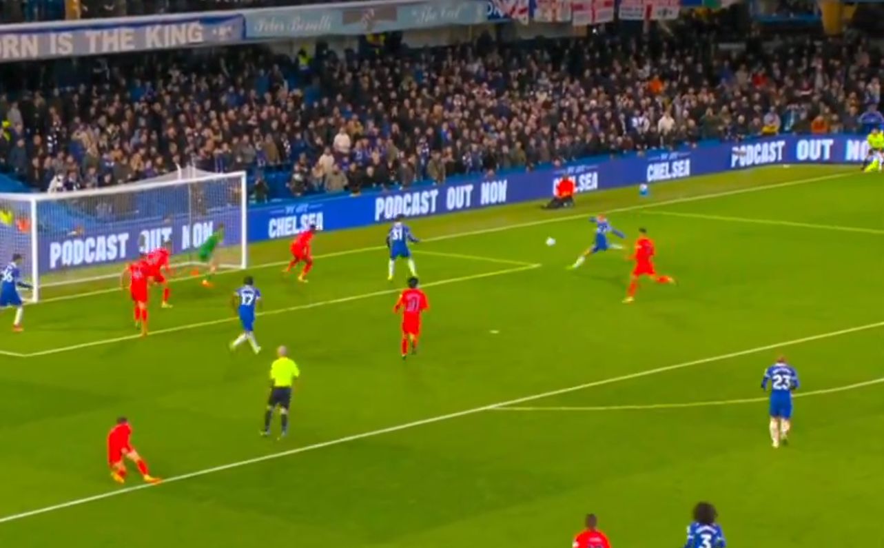 Alfie Gilchrist strikes in his first Chelsea goal.