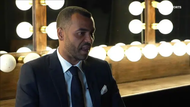 Ashley Cole speaks in an interview with TNT Sports.