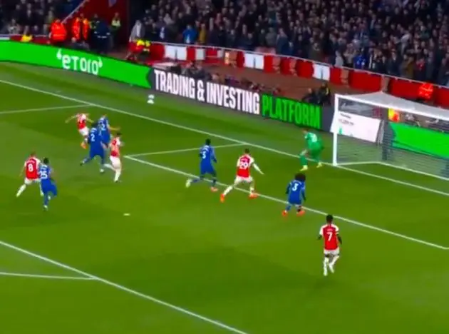Djordje Petrovic concedes at his near post.