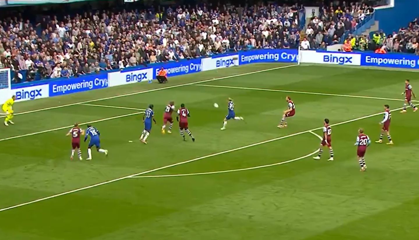 Conor Gallagher volleys home, Frank Lampard style.