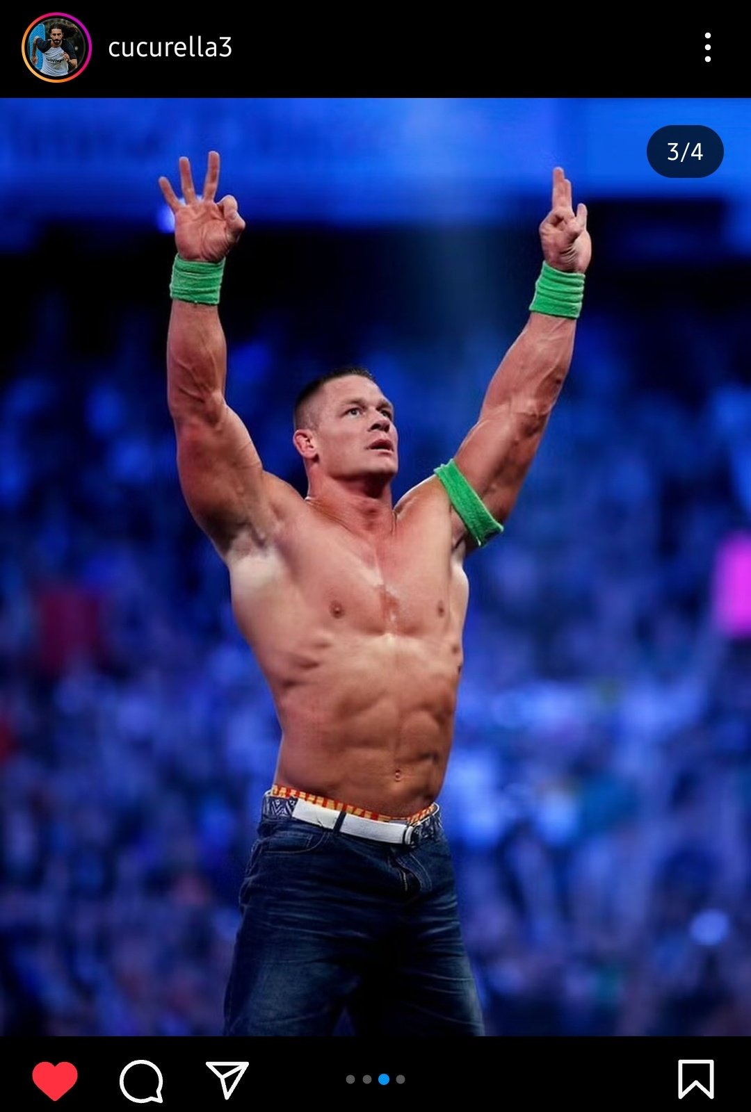 Marc Cucurella posts a John Cena image