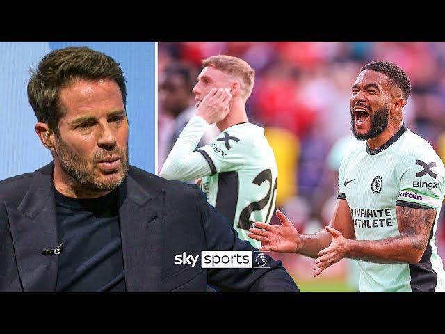Jamie Redknapp speaks about Cole Palmer and Reece James.