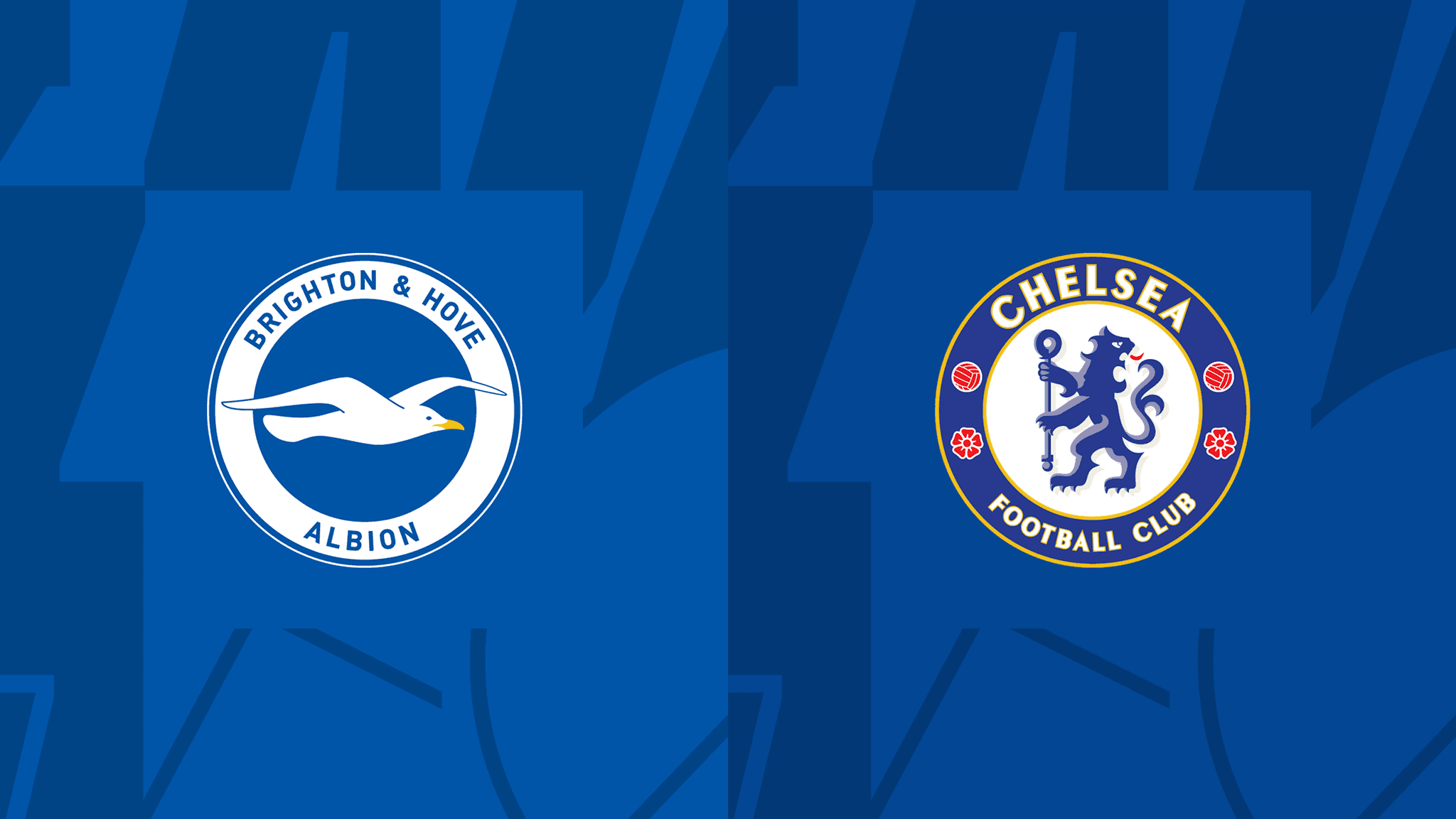 Brighton vs Chelsea badges