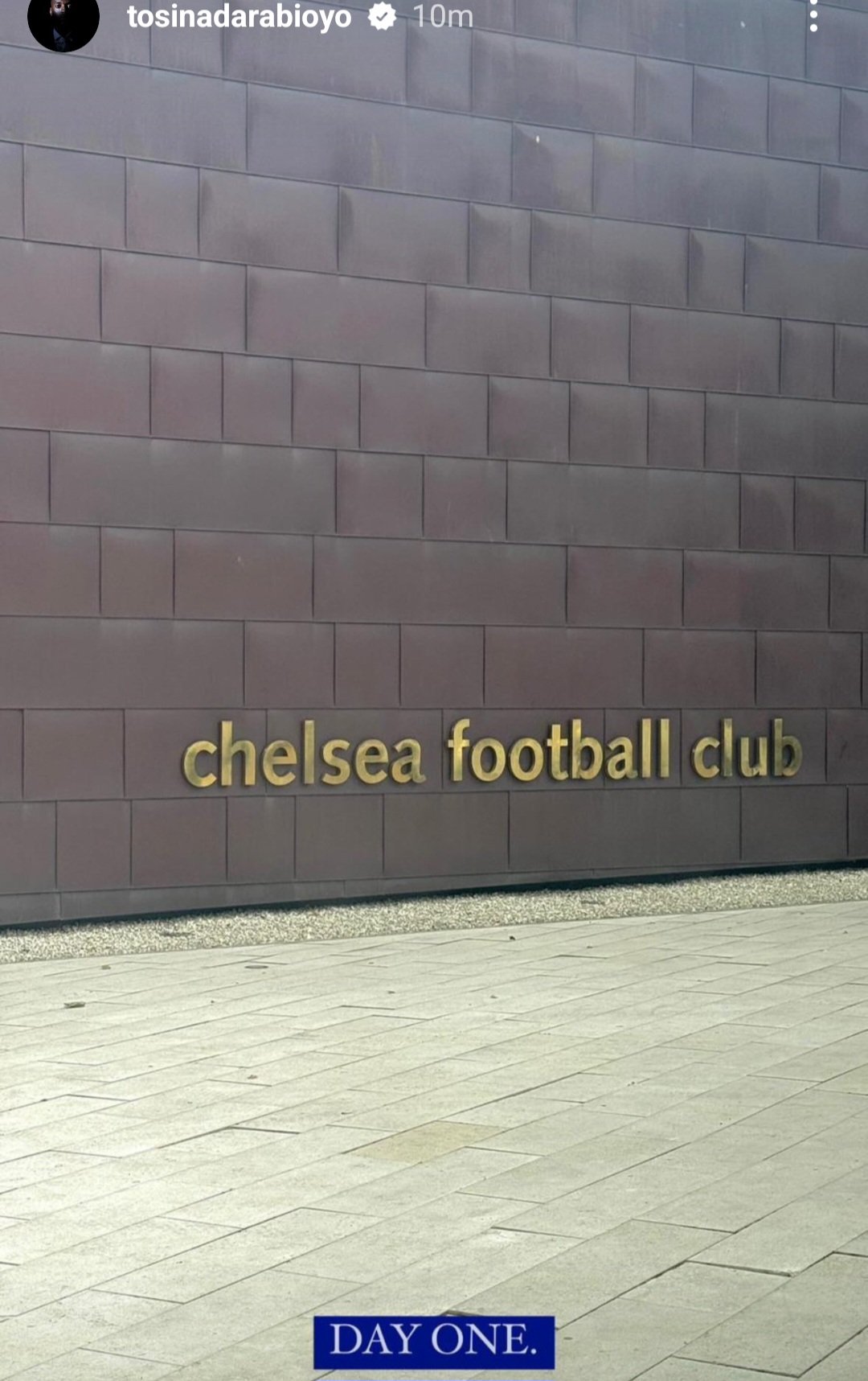 Tosin Adarabioyo checks in to Cobham