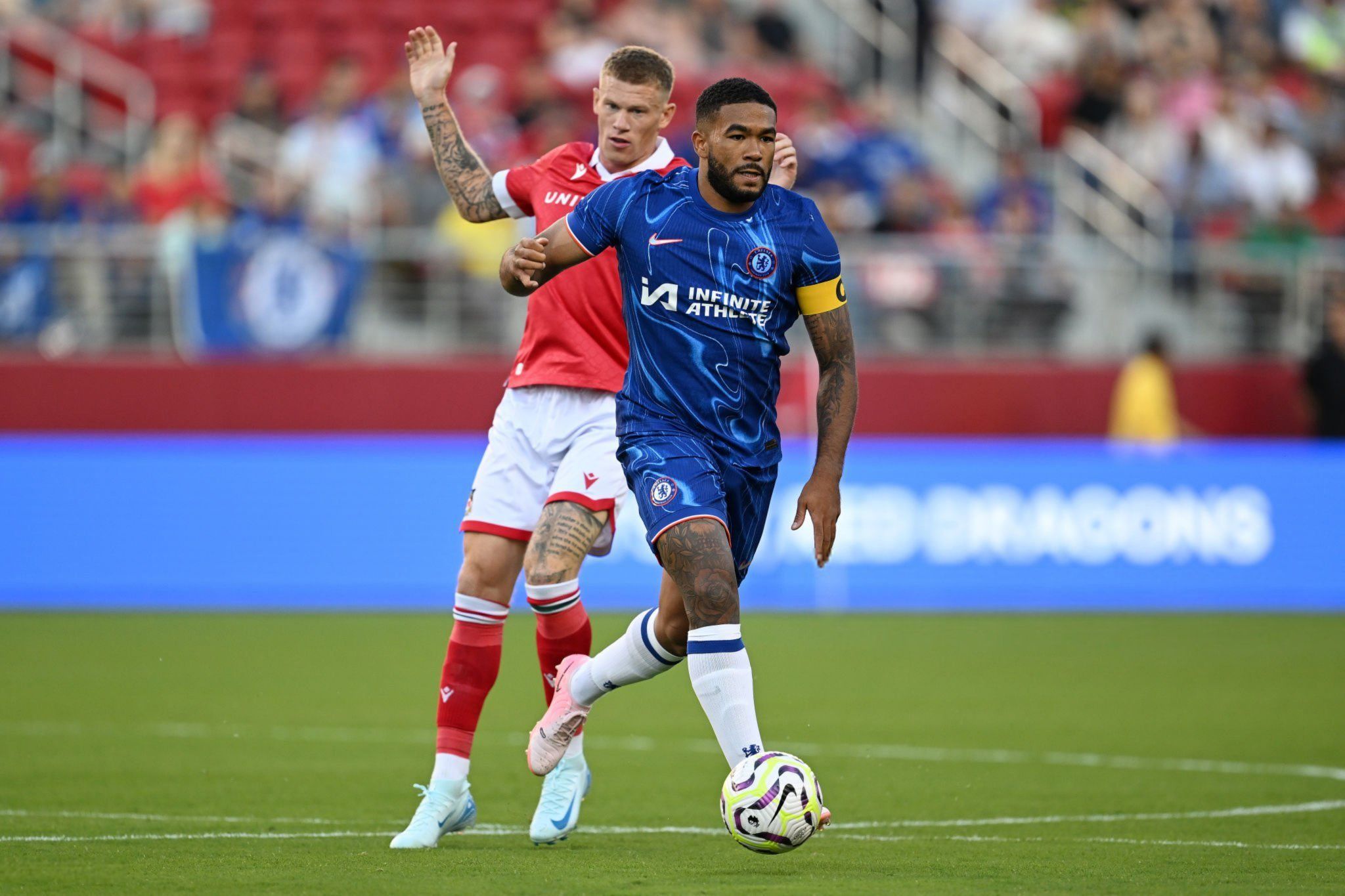 Reece James vs Wrexham. Reece James vs Wrexham.