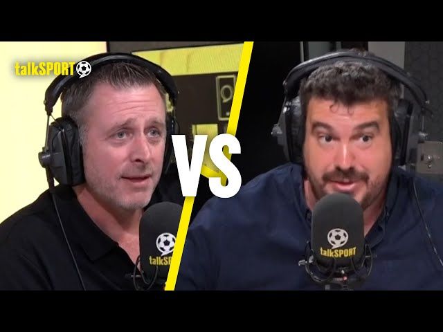 Talksport pundits have a debate.