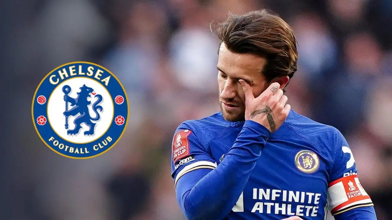 An unhappy Ben Chilwell captains Chelsea in the FA Cup.