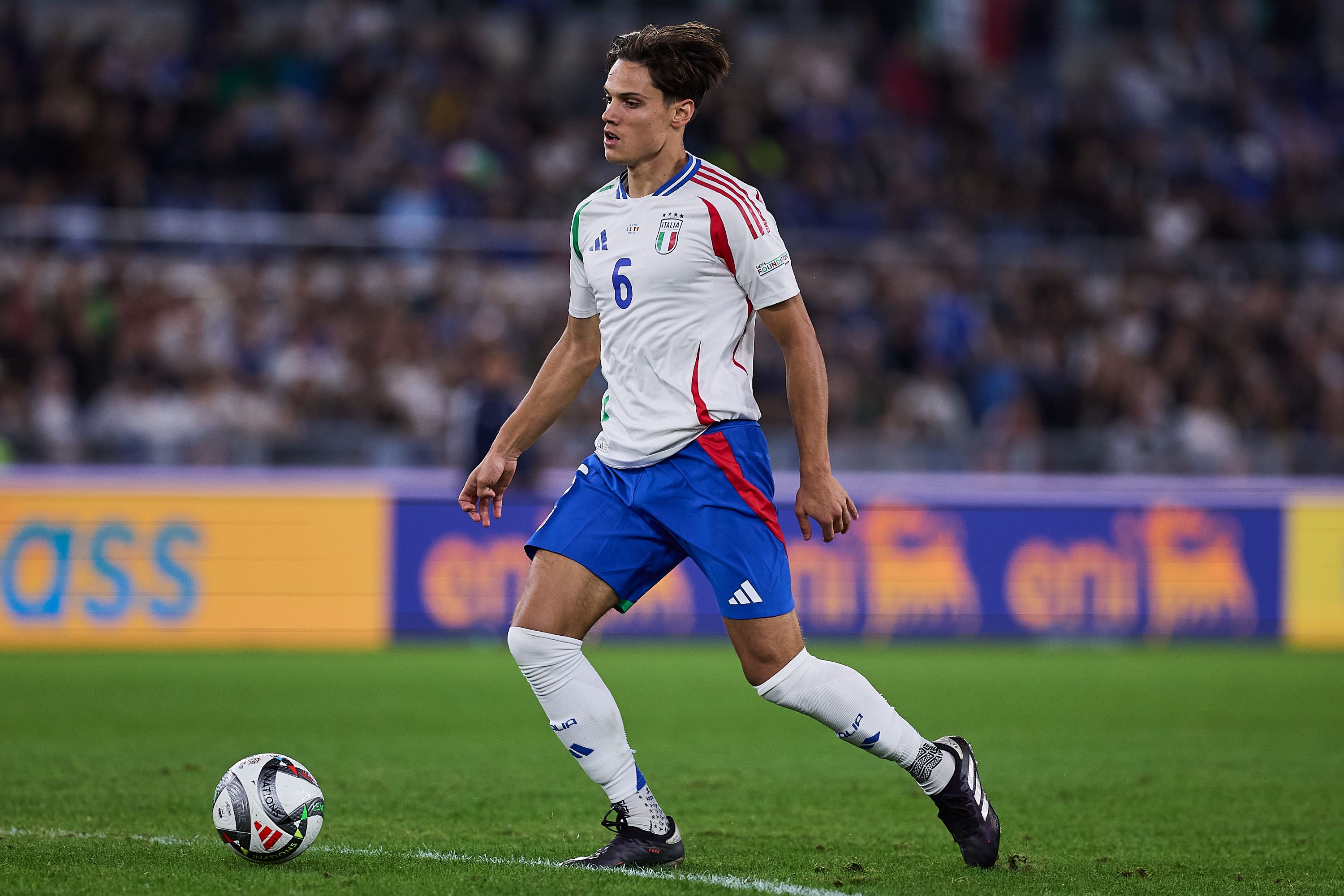 Samuele Ricci stars for Italy in the Nations League. (Photo by Emmanuele Ciancaglini/Getty Images)