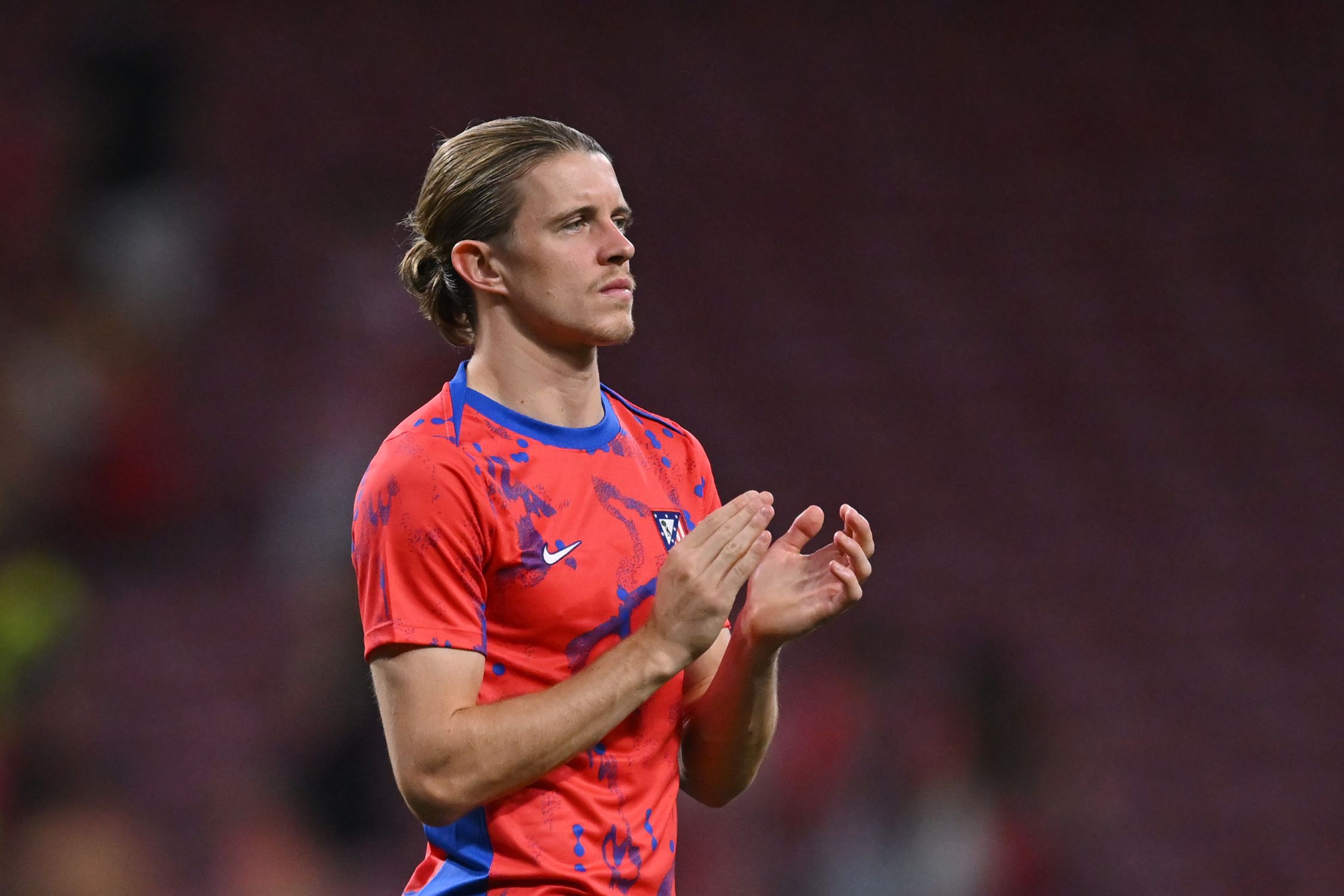Conor Gallagher playing for Atletico Madrid. (Photo by Denis Doyle/Getty Images) Conor Gallagher playing for Atletico Madrid. (Photo by Denis Doyle/Getty Images)