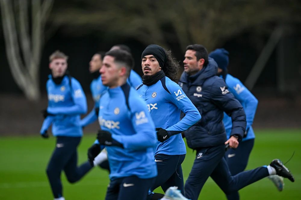 Chelsea group training at Cobham. (Photo by Darren Walsh/Chelsea FC)