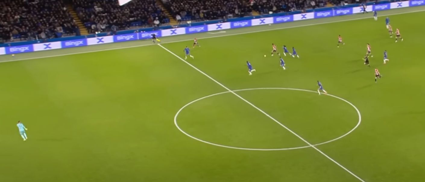 Chelsea caught on the counter by Brentford at home.
