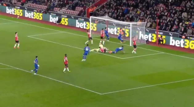 Cole Palmer steals a goal from Joao Felix.