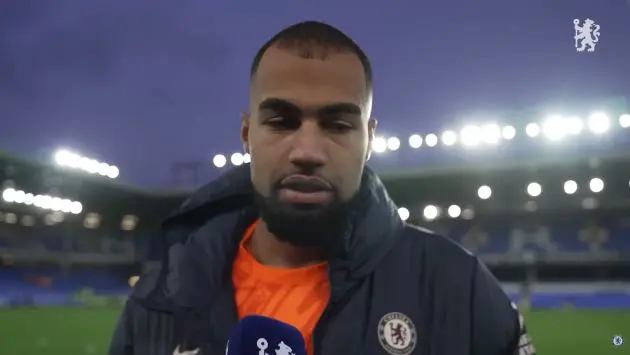 Robert Sanchez speaks to Chelsea TV.