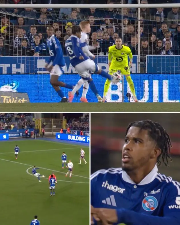 Andrey Santos smashes in a volley.