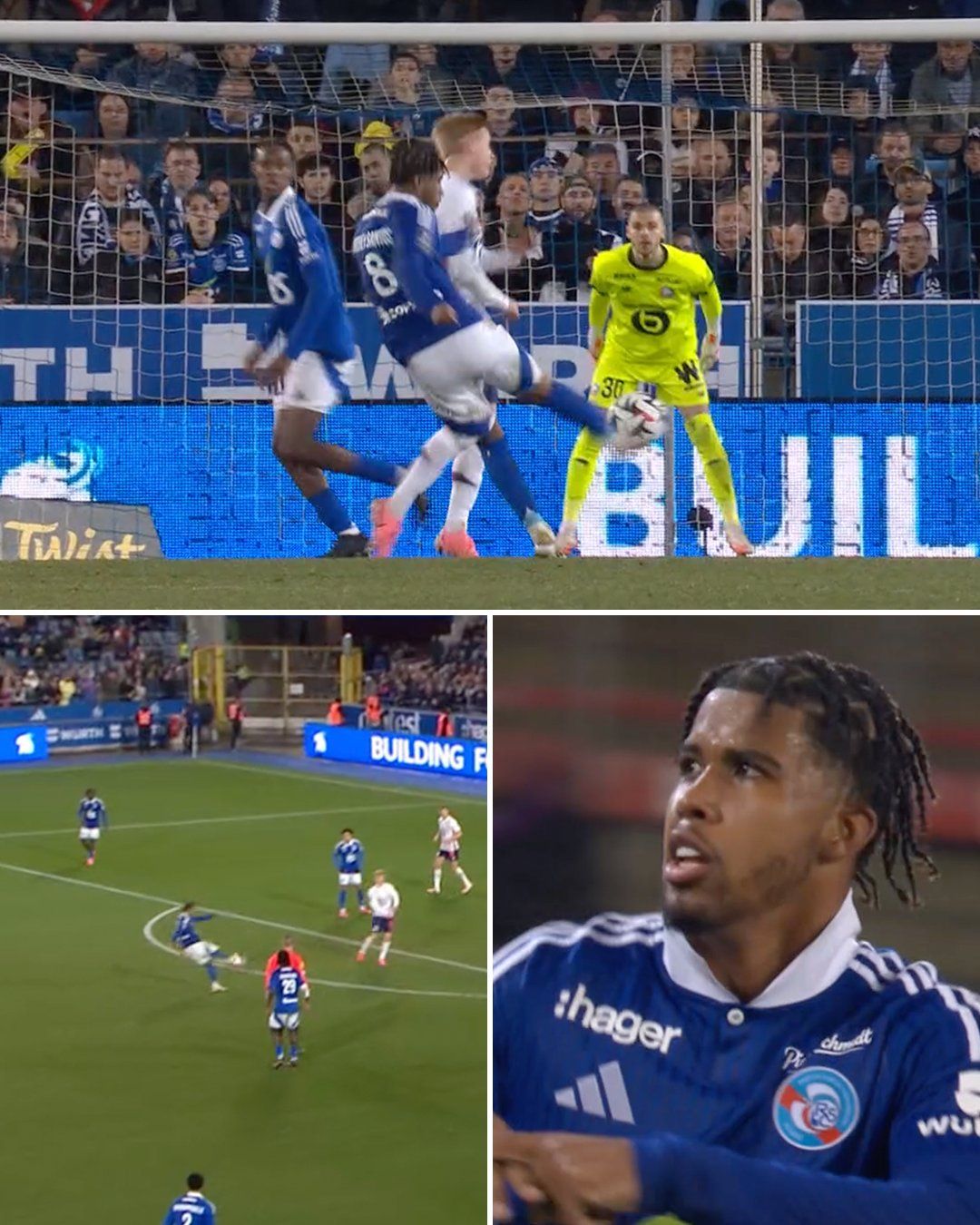 Andrey Santos smashes in a volley.
