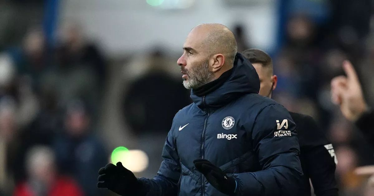 Enzo Maresca during Chelsea versus Morecambe.