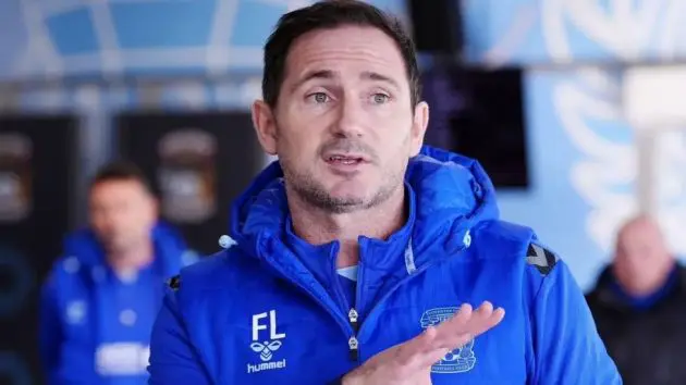 Frank Lampard in a Coventry tracksuit. (Photo by: Tom Leach/Coventry City FC)