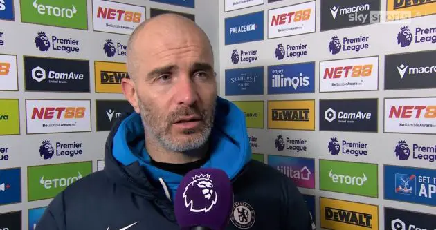 Enzo Maresca speaks to Sky Sports after a 1-1 draw.