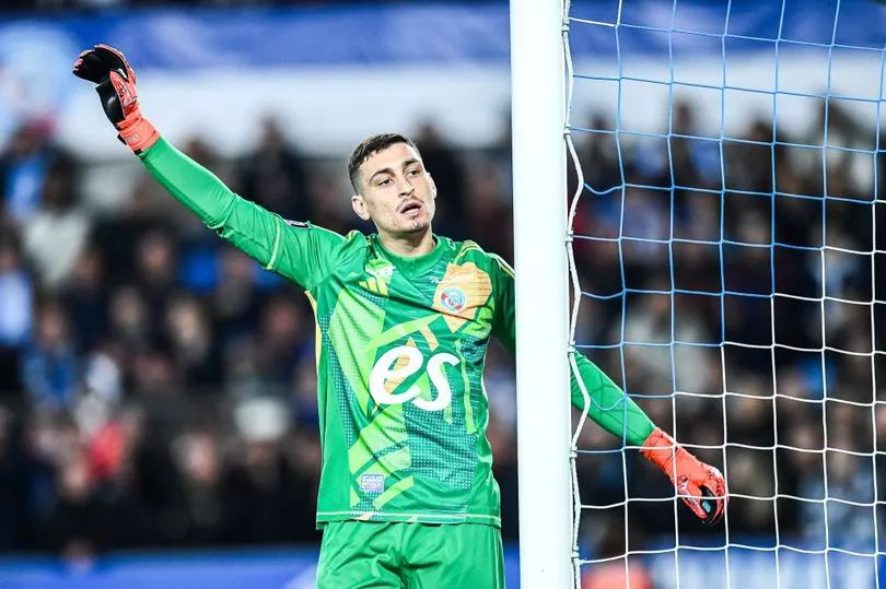 Djordje Petrovic in action for Strasbourg.