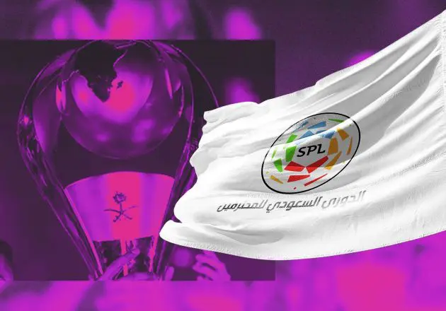 The Saudi Pro League flag.