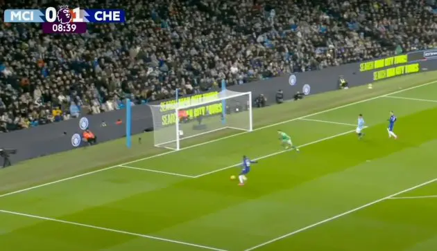 The moment Nicolas Jackson took a touch on his right rather than scoring on his left against Man City.
