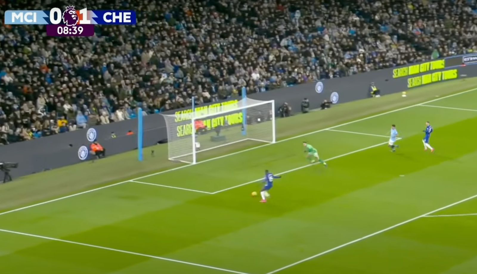 The moment Nicolas Jackson took a touch on his right rather than scoring on his left against Man City.