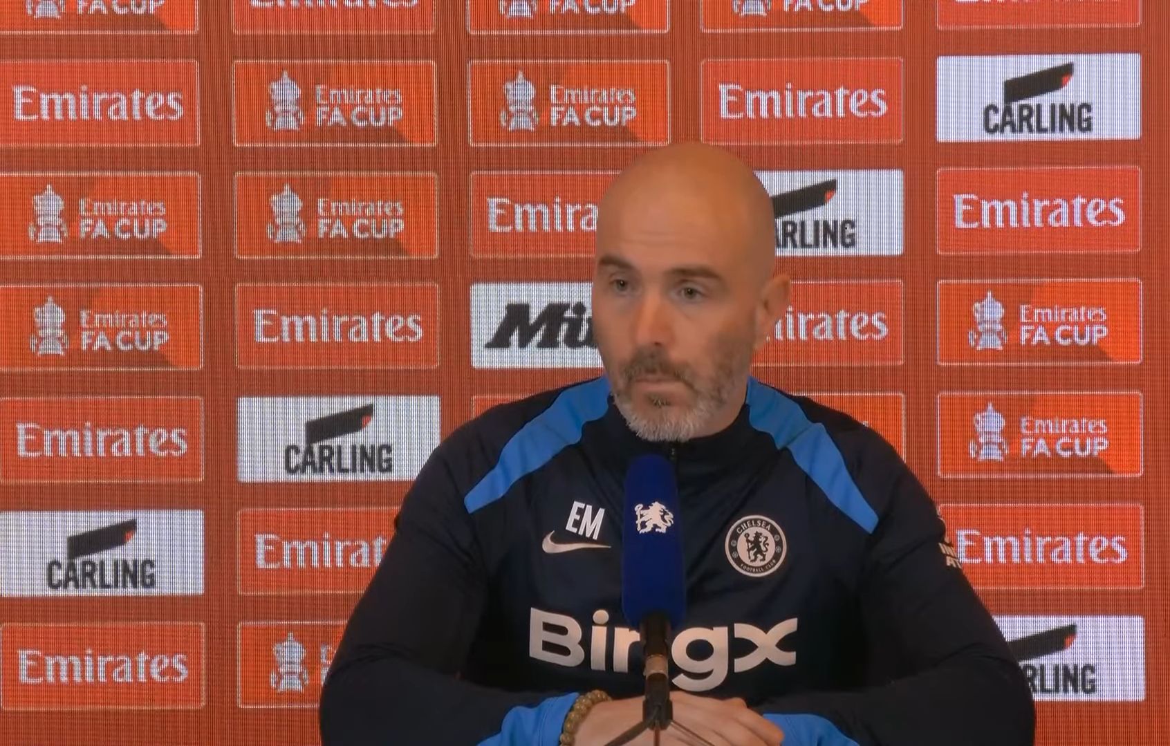 Enzo Maresca speaks about Joao Felix departure.
