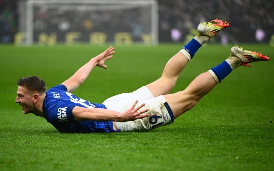 Liam Delap celebrates a goal for Ipswich.