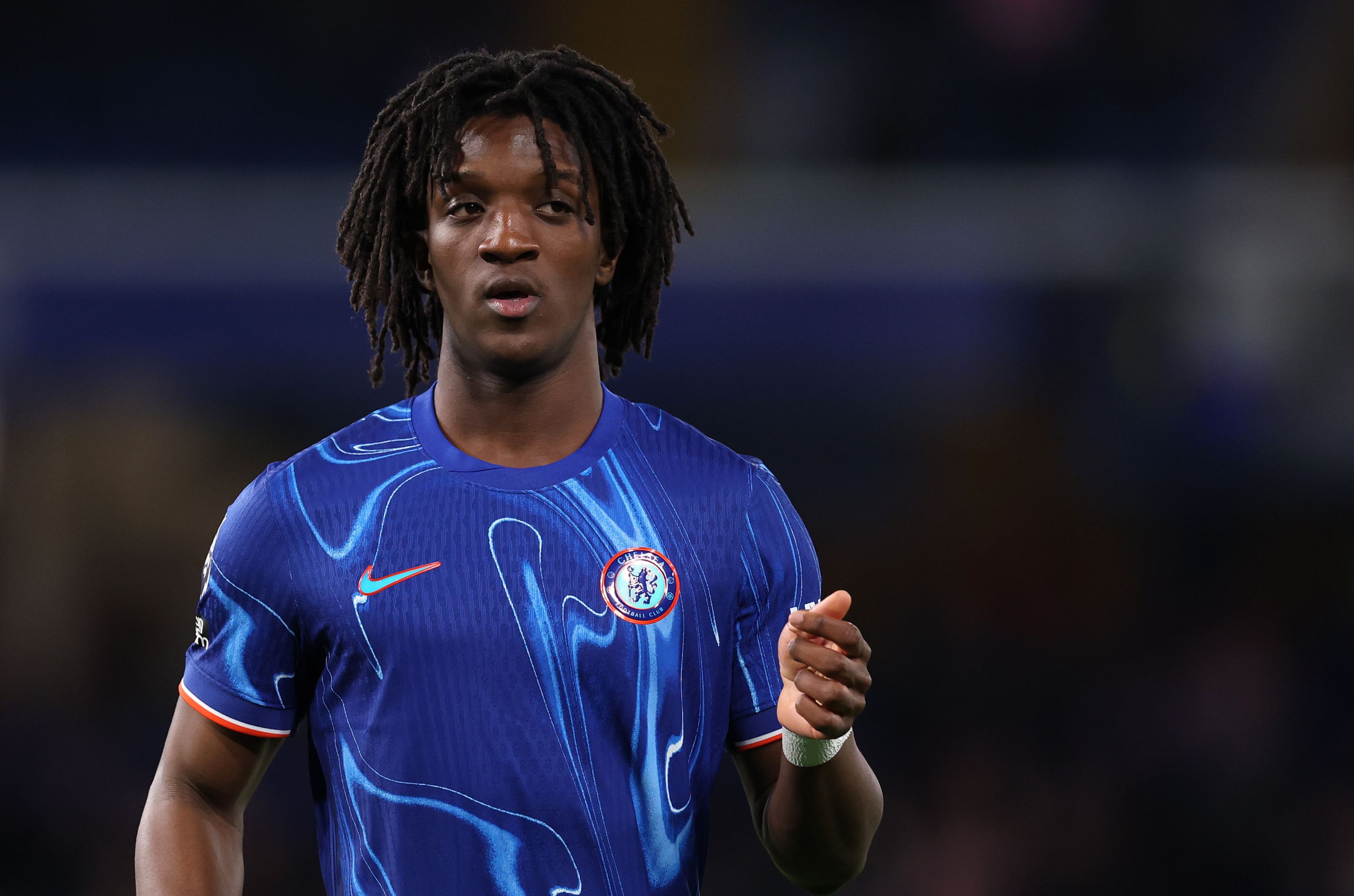 Shim Mheuka making his Chelsea debut.