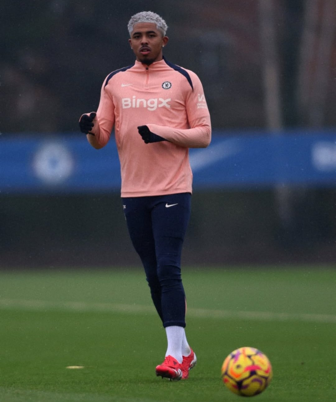 Wesley Fofana back in Chelsea training