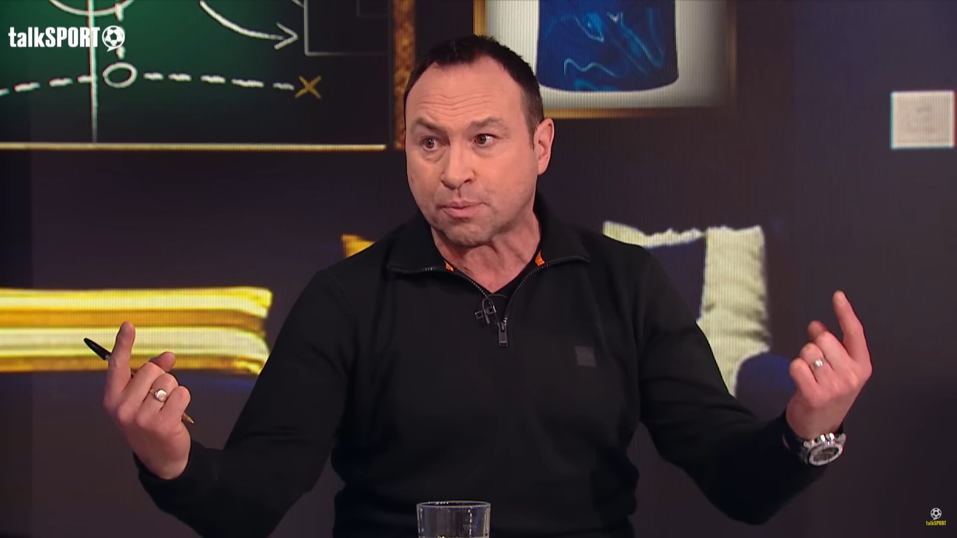 Jason Cundy demonstrates Chelsea's lack of depth out wide.