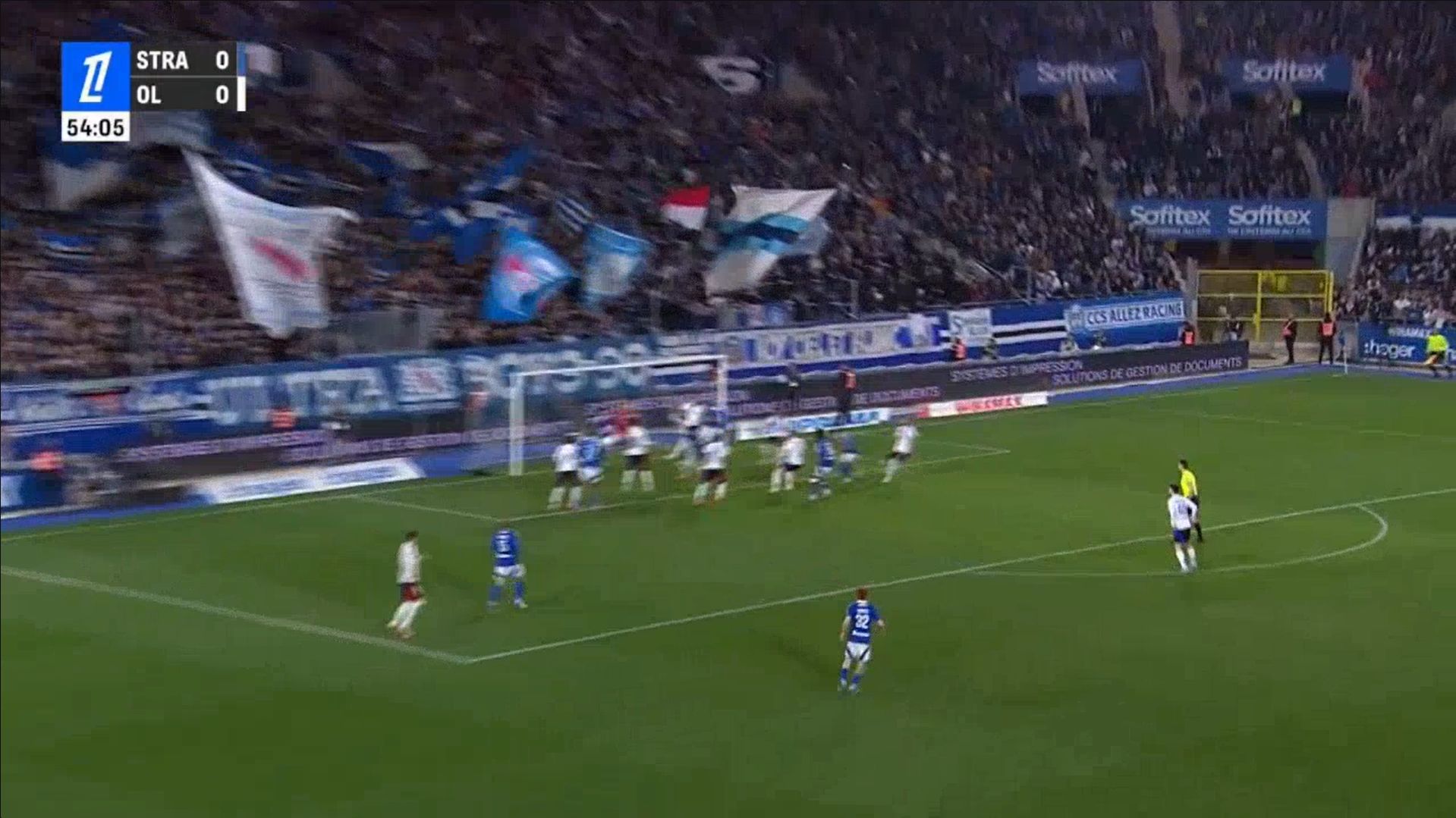 Andrey Santos scores against Lyon.
