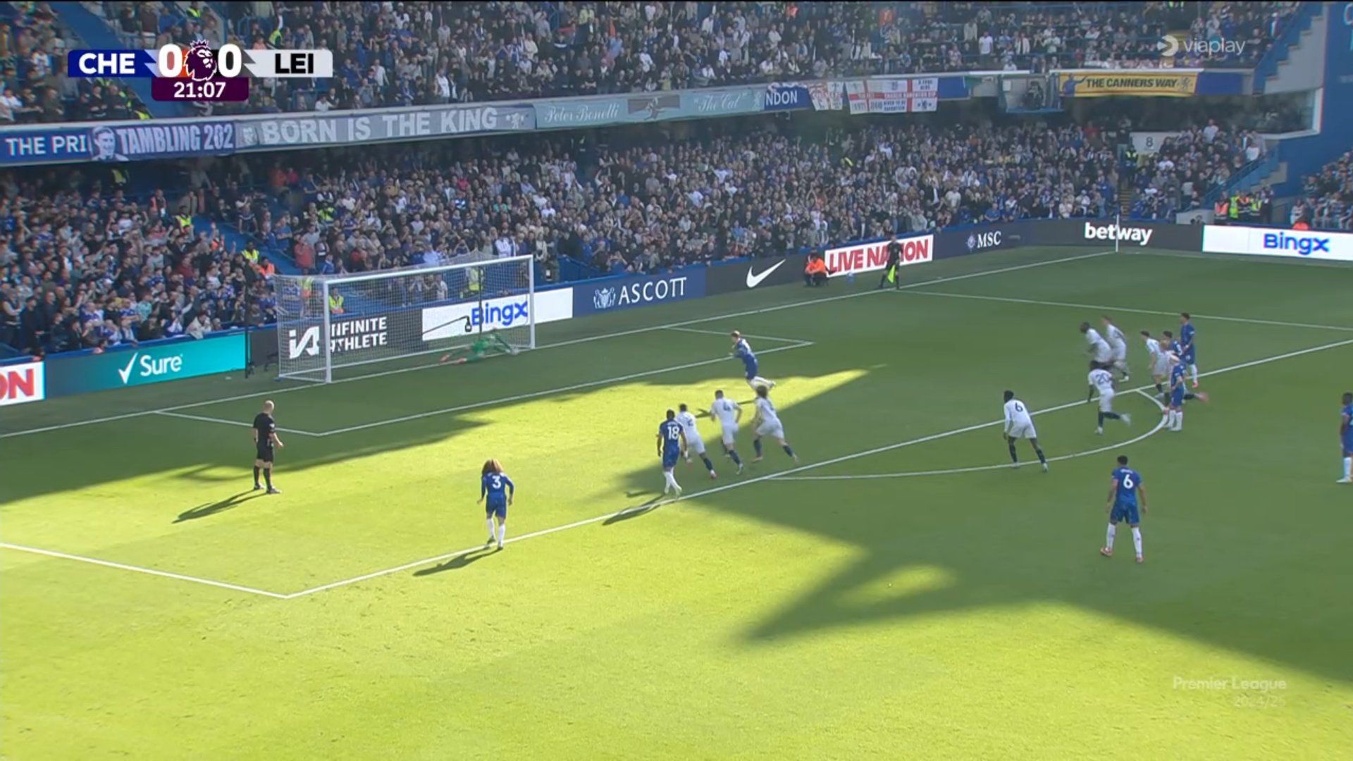 Cole Palmer misses his first Chelsea penalty.