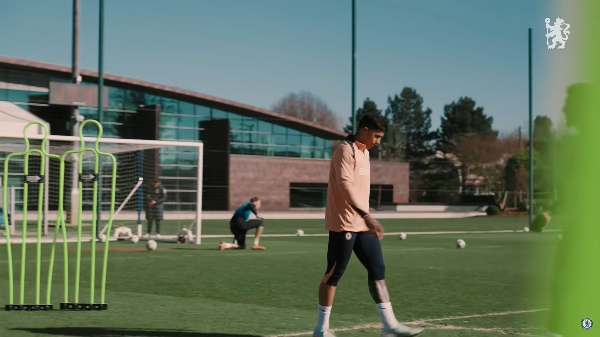 Enzo Fernandez walks calmly away after putting one in the top corner.